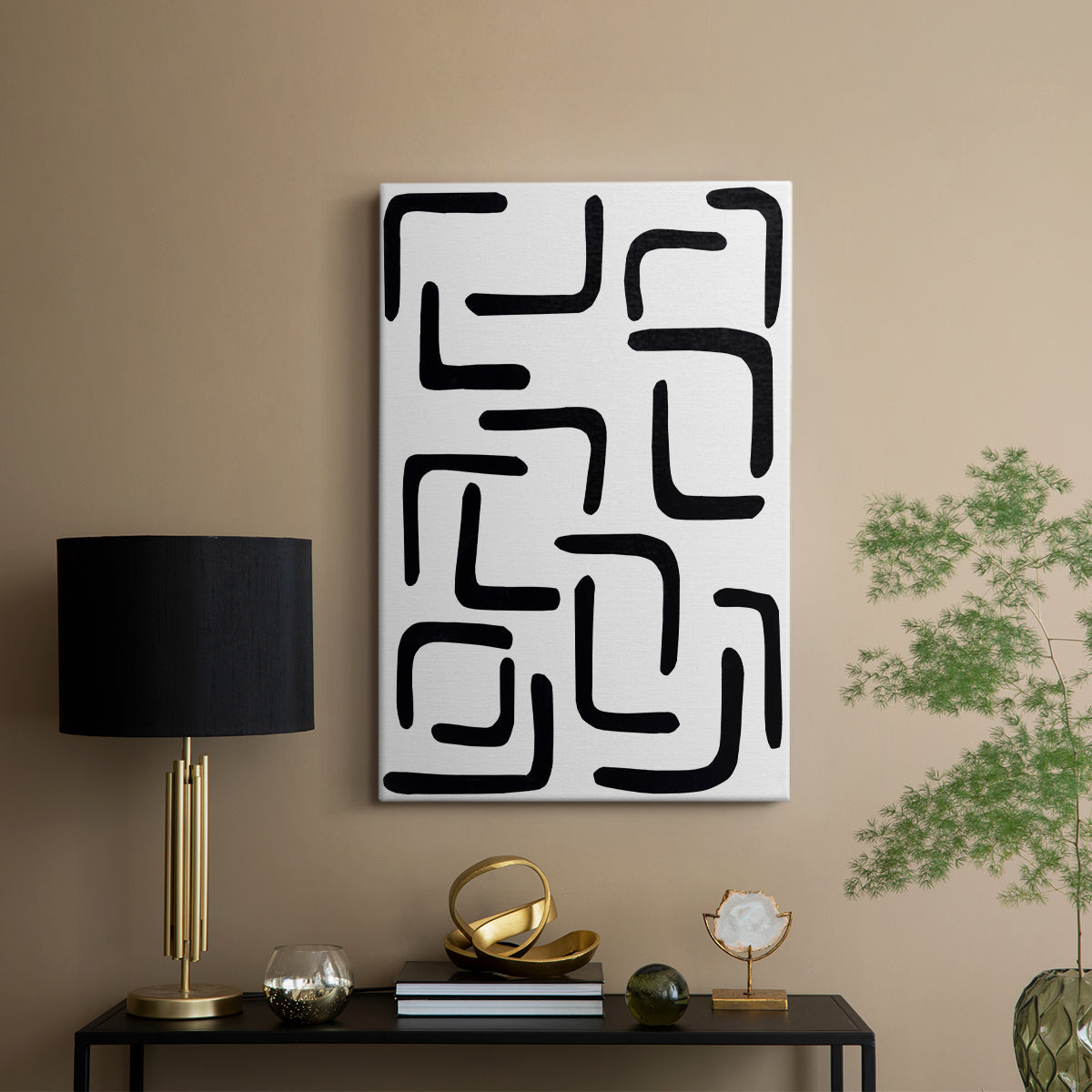 Shuffle III - Canvas Art Print