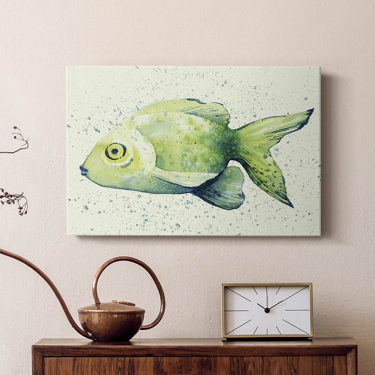 Speckled Freshwater Fish I - Canvas Art Print