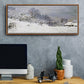 The Road in Front of Saint - Floater Framed Canvas Print