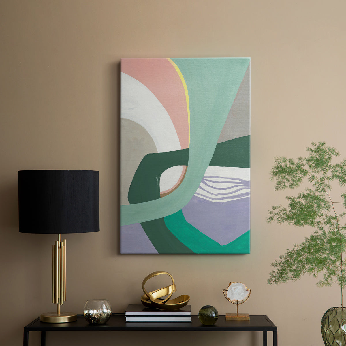 Merge Left - Canvas Art Print