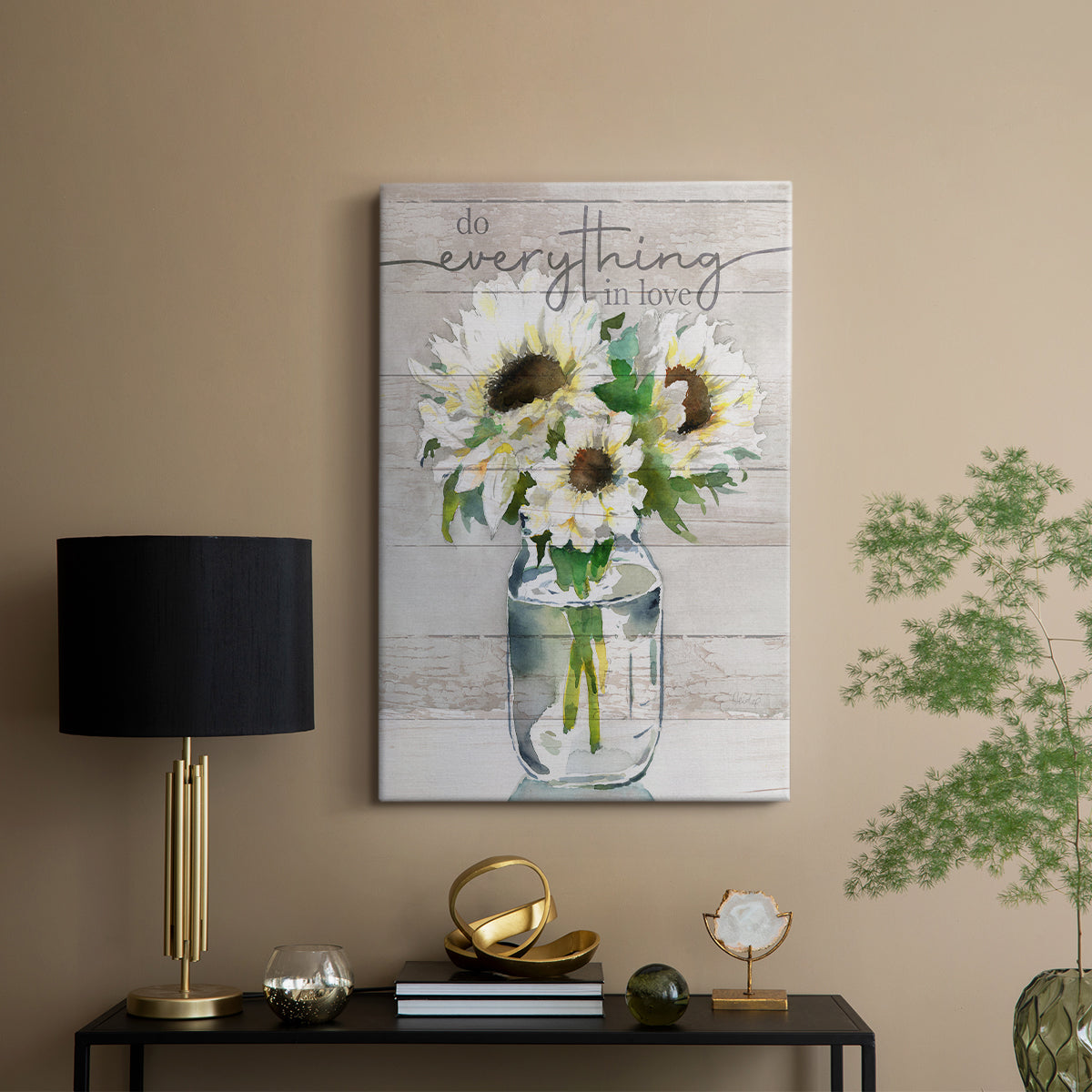 Do Everything In Love - Canvas Art Print