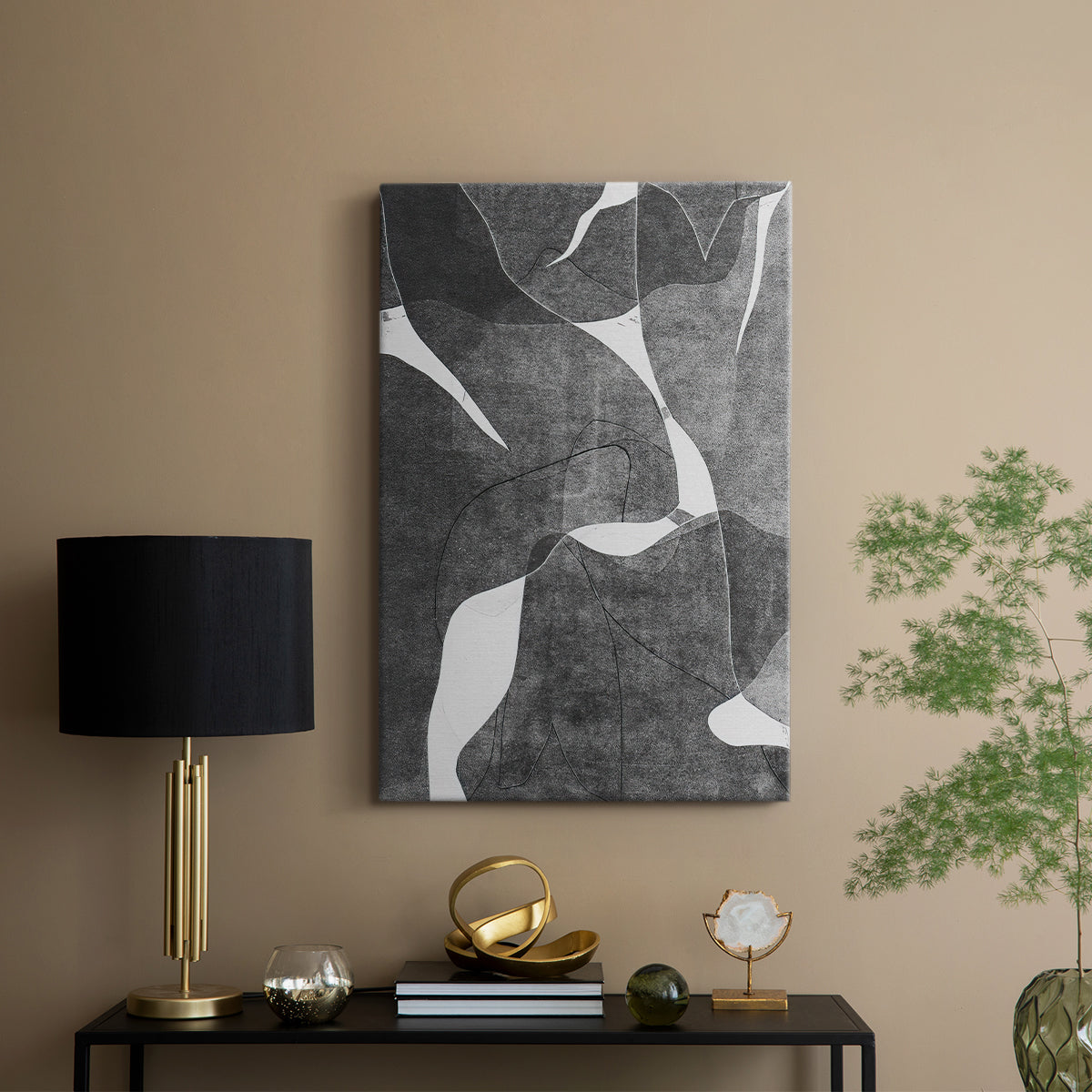 Night Bloom III - Canvas Art Print