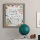 Spring Bird Blessing - Barnwood Framed Canvas Print