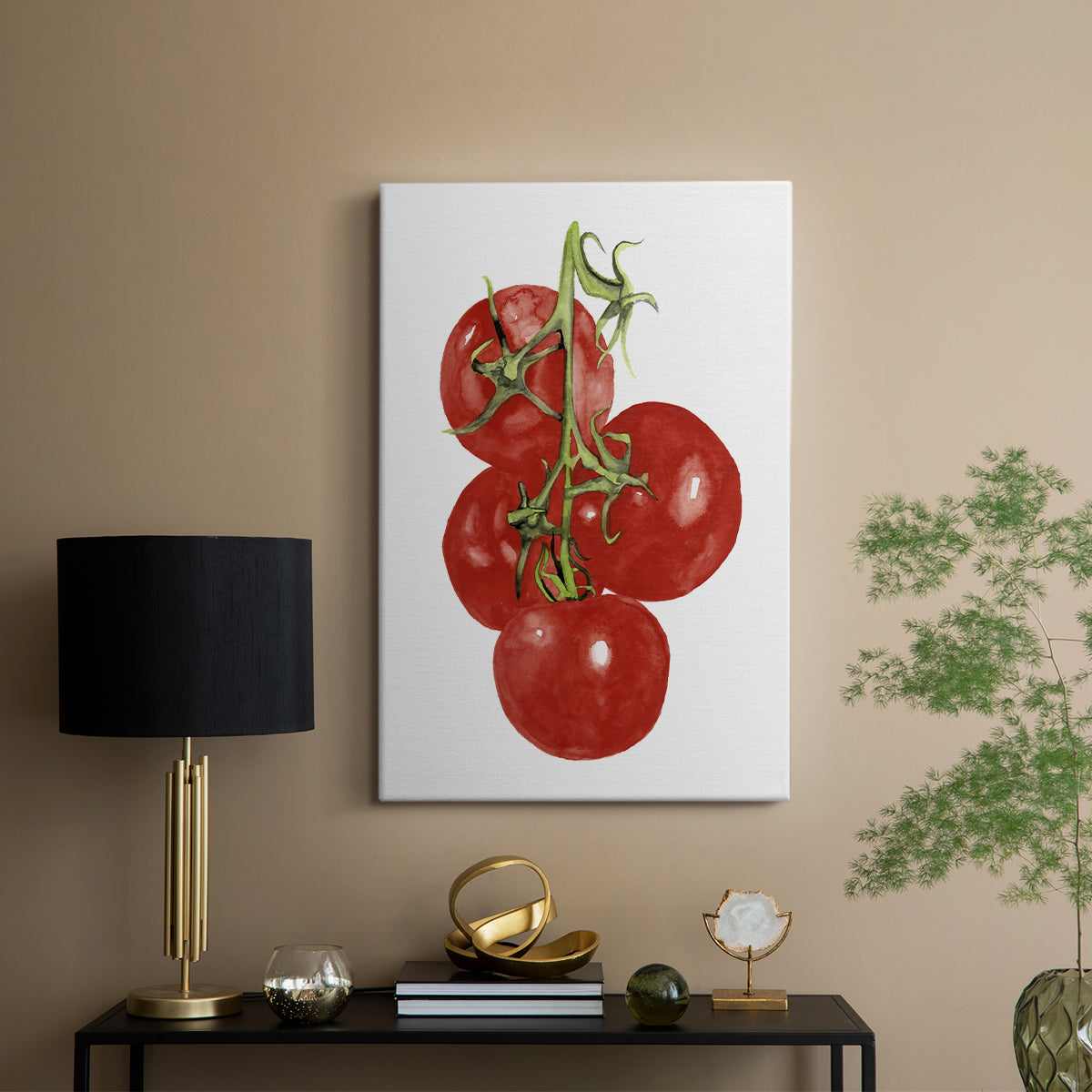 Watercolor Veggie IV - Canvas Art Print