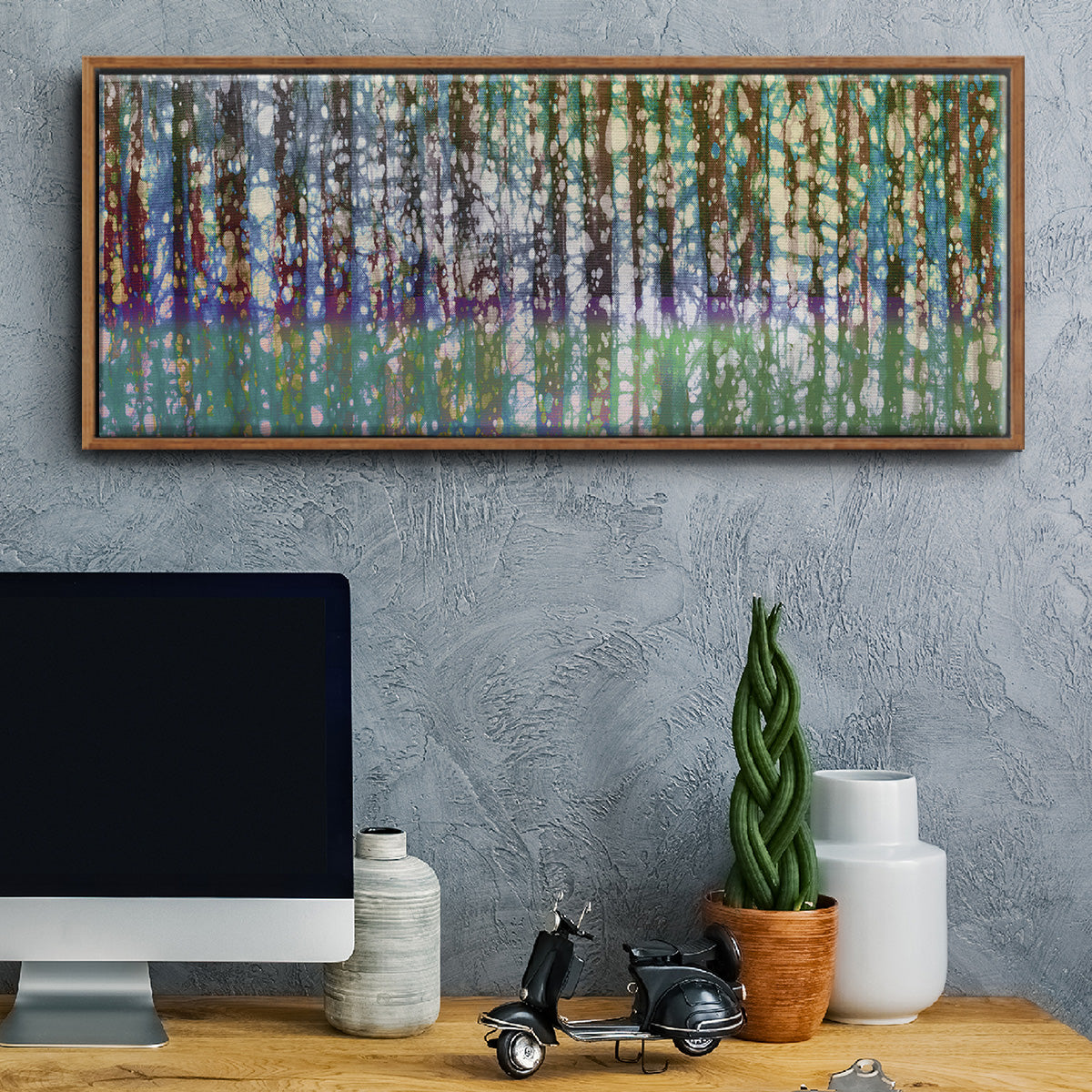 Birch Betik - Floater Framed Canvas Print