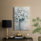 White Anemone Bouquet - Canvas Art Print