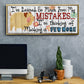 I've Learned - Floater Framed Canvas Print