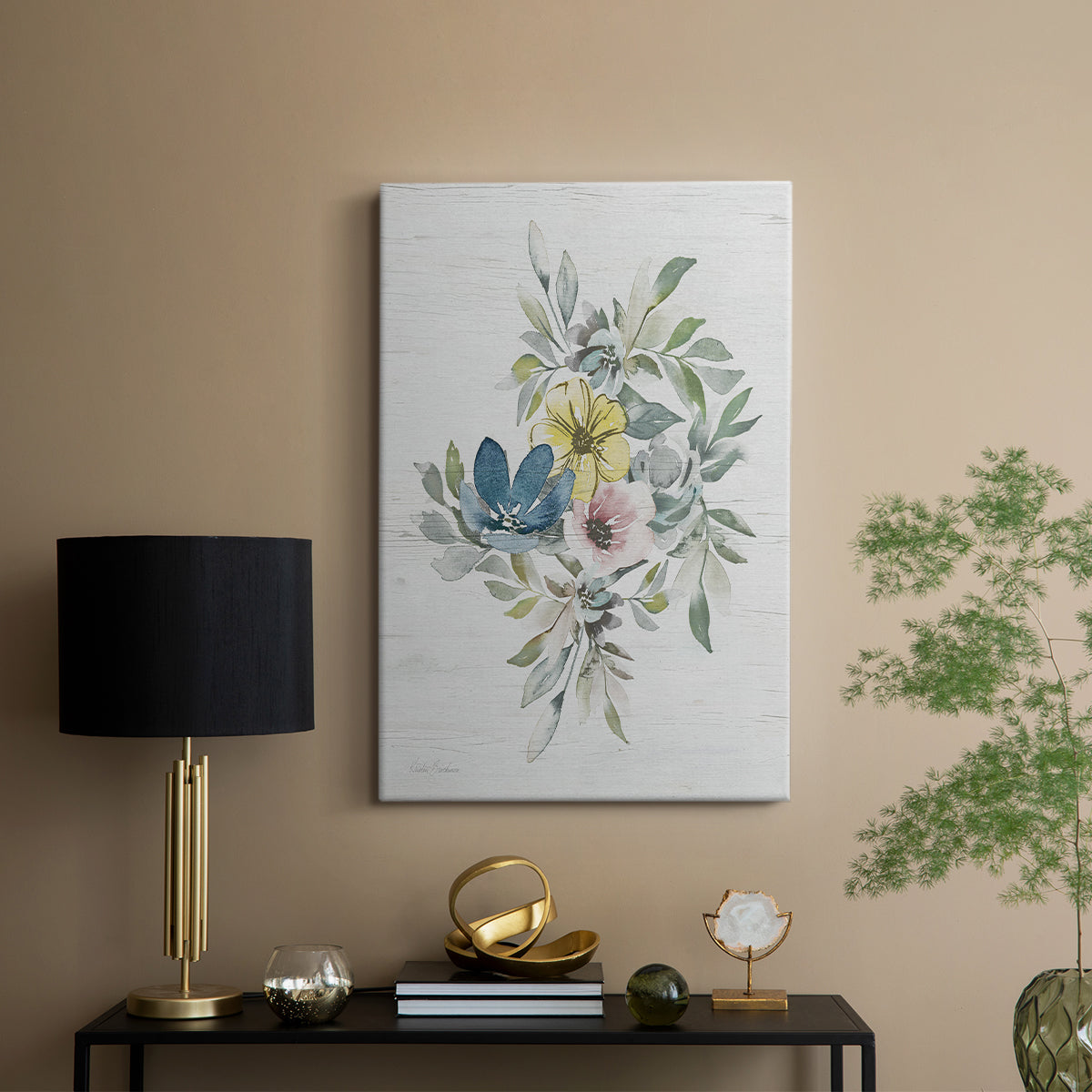 Spring Meadow Arrangement II - Canvas Art Print