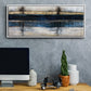 City Blue - Floater Framed Canvas Print