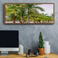 Summer Day - Floater Framed Canvas Print