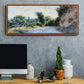 Road Near Giverny, 1885 - Floater Framed Canvas Print