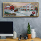 Christmas Tree Farm - Floater Framed Canvas Print