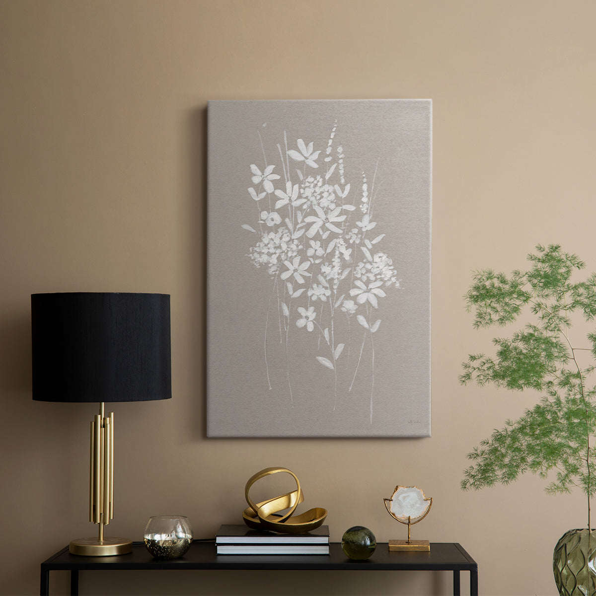 Delicate Botanicals I - Canvas Art Print