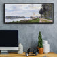 The Promenade at Argenteuil, 1872 - Floater Framed Canvas Print