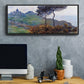 The Church at Varengaville, Grey Weather, 1882 - Floater Framed Canvas Print
