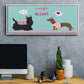 Valendogs Collection C - Floater Framed Canvas Print