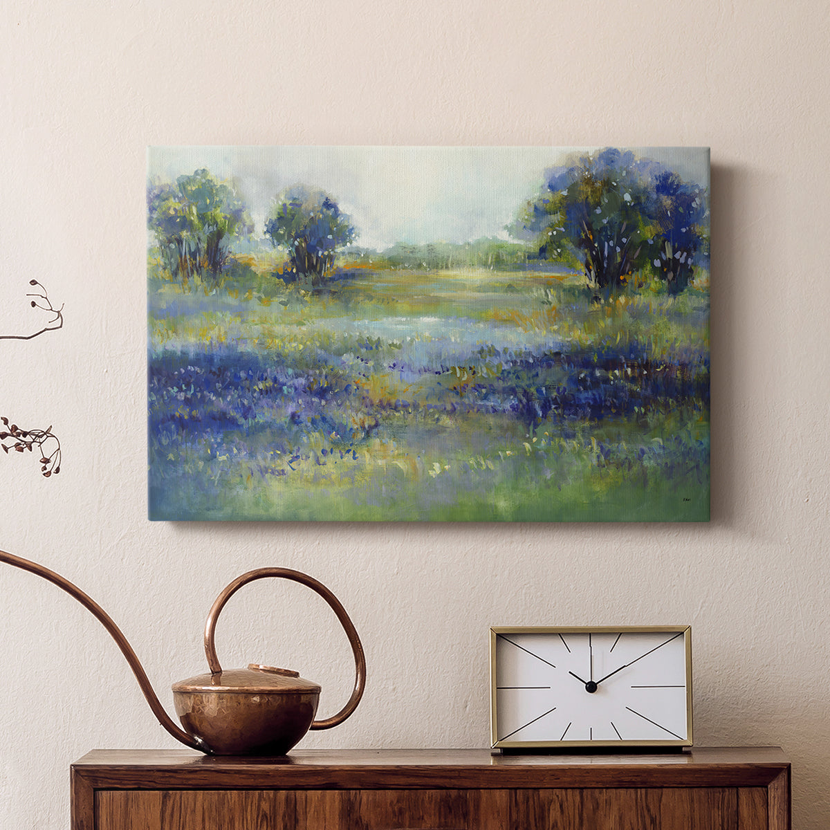 Wildflower View - Canvas Art Print