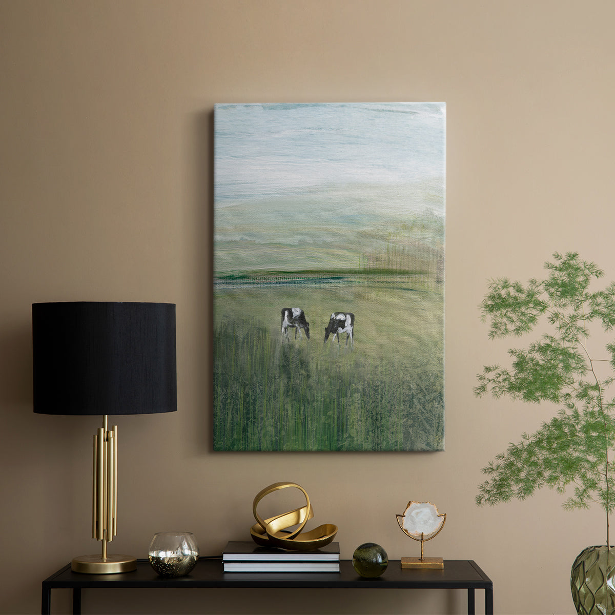 Out to Pasture II - Canvas Art Print