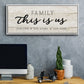 This is Us - Floater Framed Canvas Print