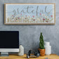 Bloomin Around Grateful - Floater Framed Canvas Print