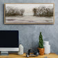 Near Graham Mountain - Floater Framed Canvas Print