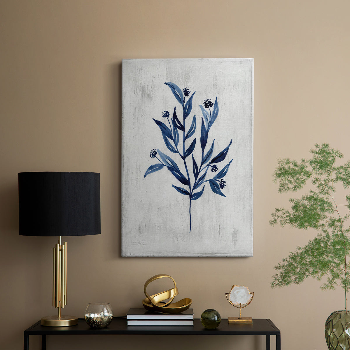 Wild Indigo III - Canvas Art Print