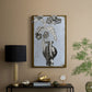 Graphic Flowers in Vase II - Canvas Art Print