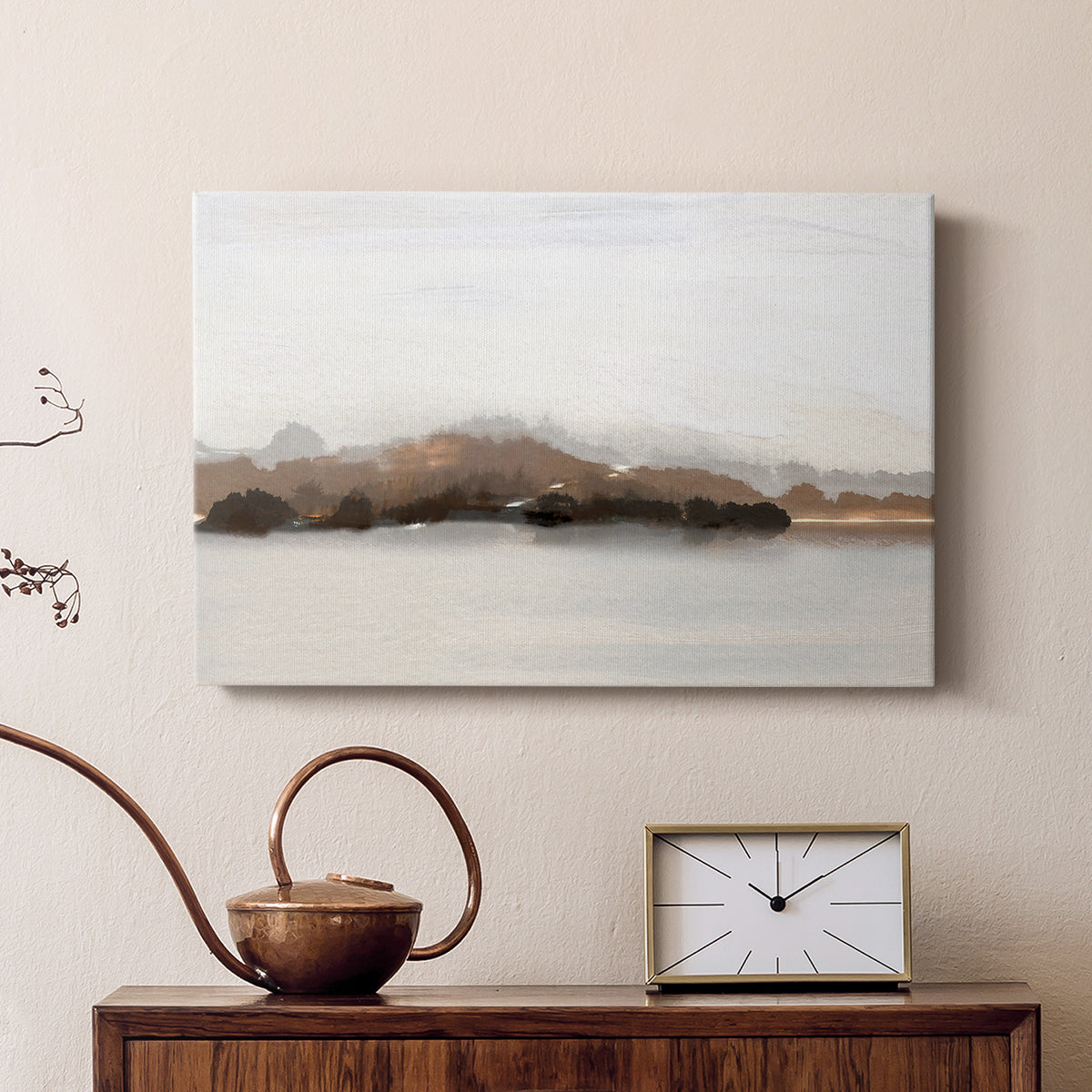 Slauson Mountain at Dusk - Canvas Art Print
