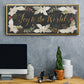 Gilded Christmas Collection D - Floater Framed Canvas Print