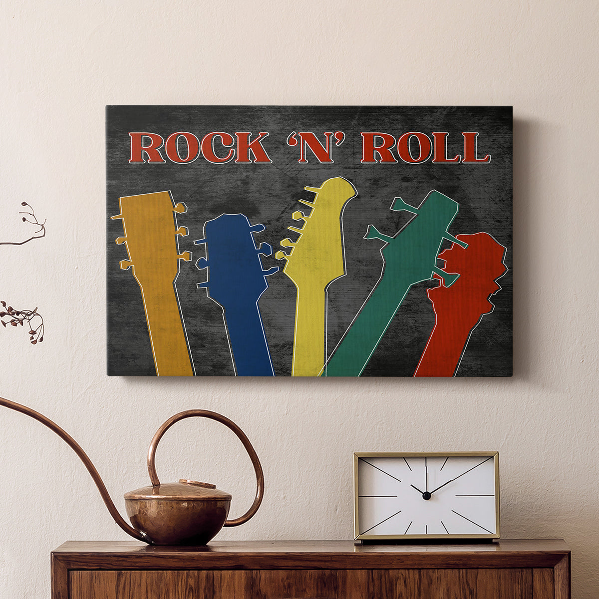 Rock and Roll - Canvas Art Print