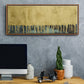 Aquafer II - Floater Framed Canvas Print