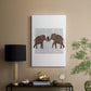 Elephant Bouquet, Landscape - Canvas Art Print