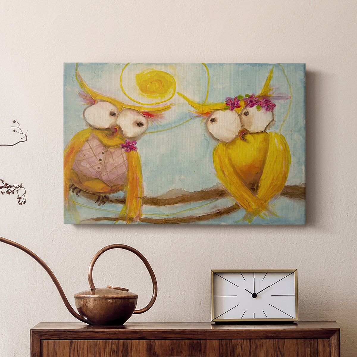 Hoos Branch for Two - Canvas Art Print