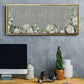 Family Gathers - Floater Framed Canvas Print