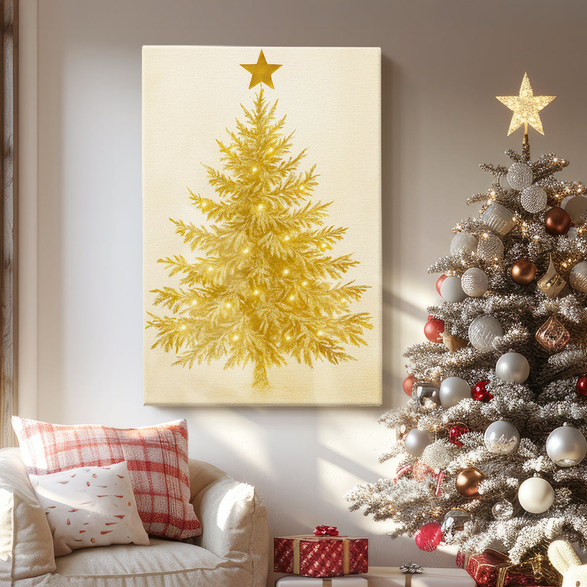 Twilight of Golden Whisper - Canvas Art Print