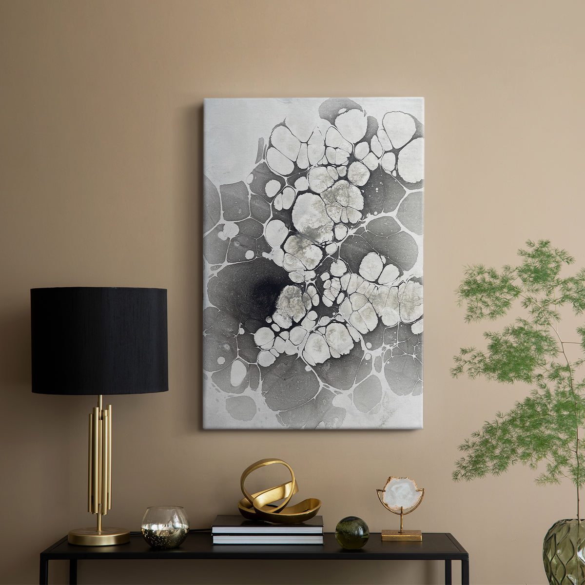 Marbling VII - Canvas Art Print