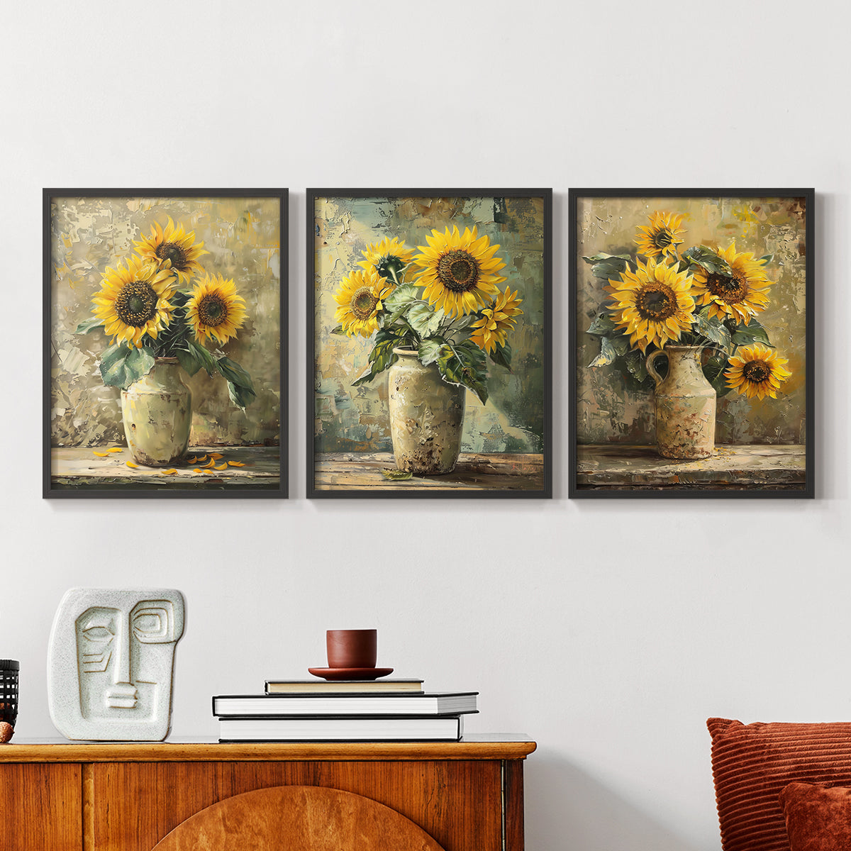 Floral Study Series CLXXI - Restickable Framed Art Set
