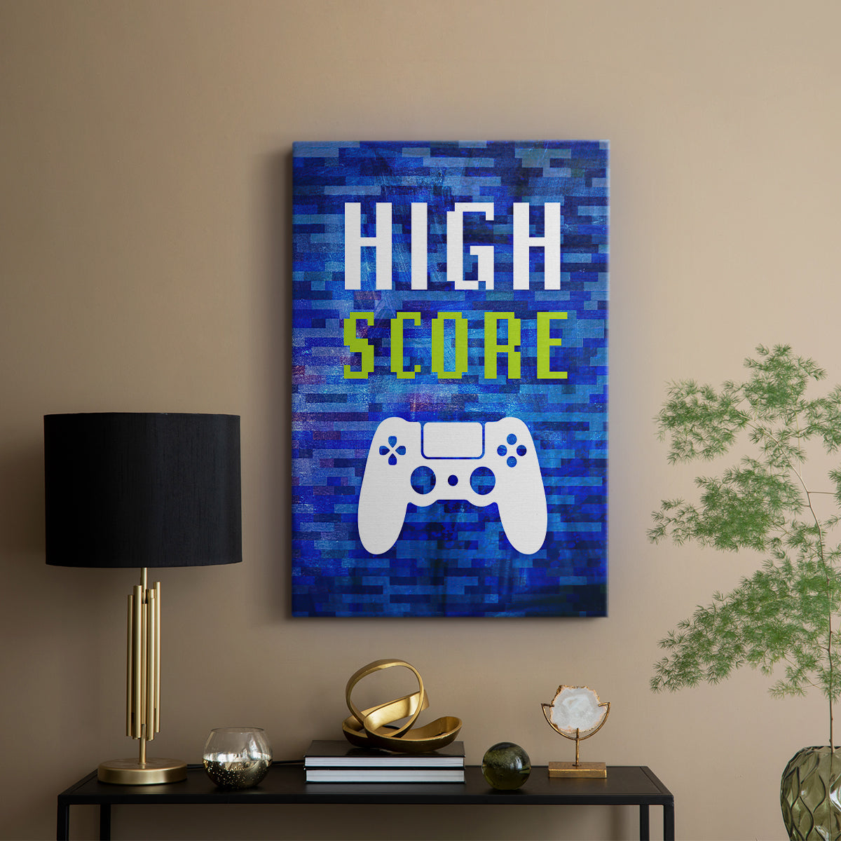 It's Game On I - Canvas Art Print