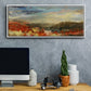 Landscape Study - Floater Framed Canvas Print