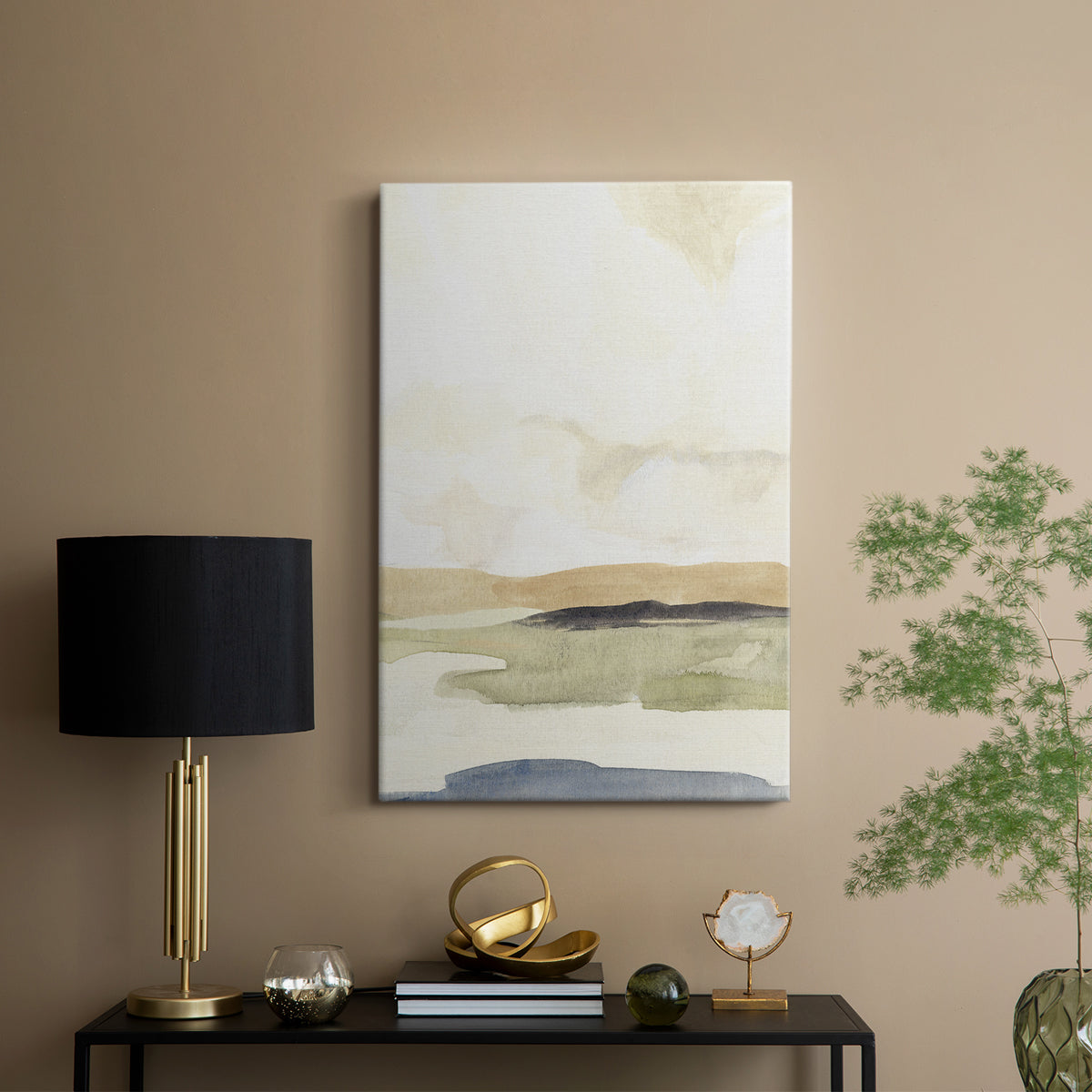 Slate Movement II - Canvas Art Print