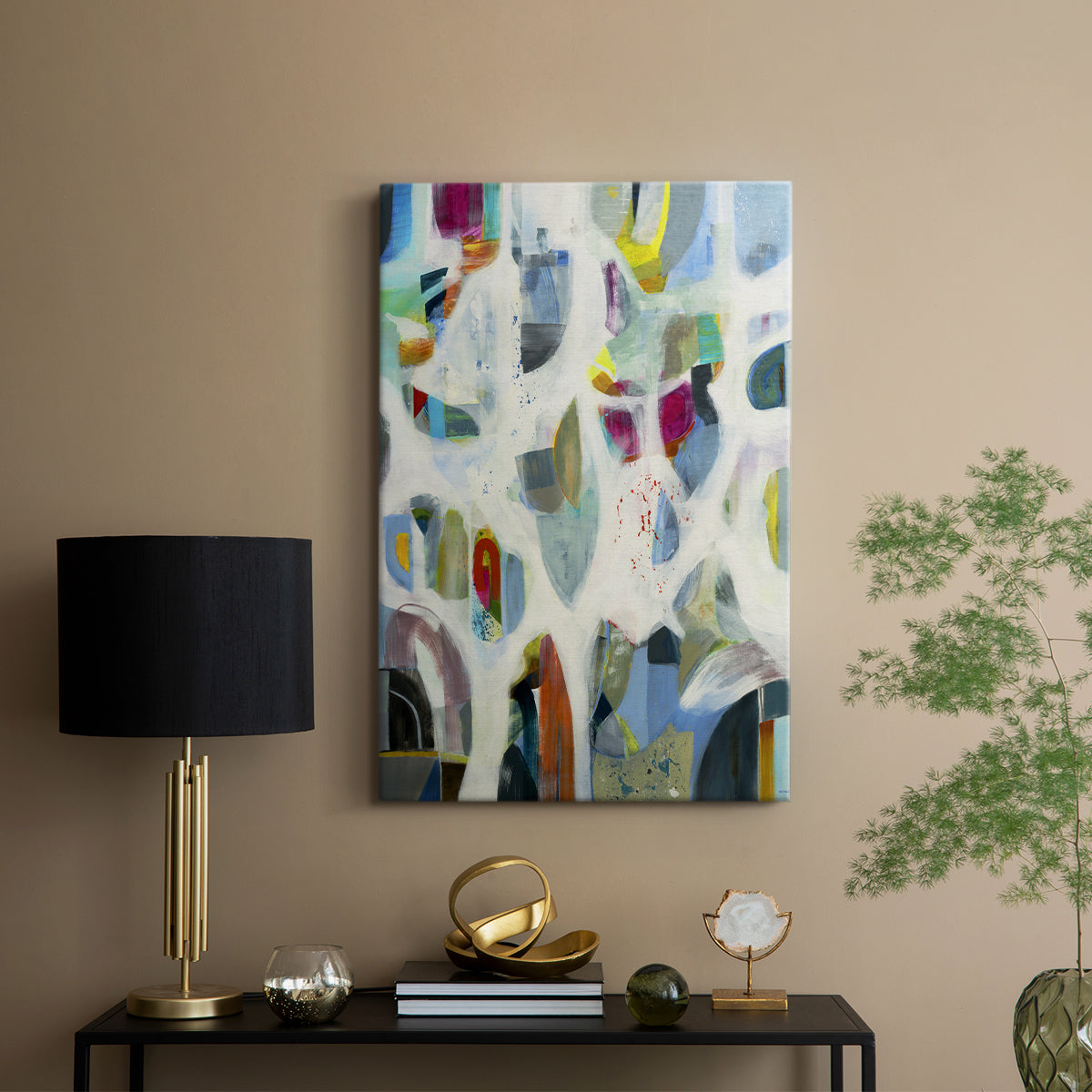 Interaction - Canvas Art Print