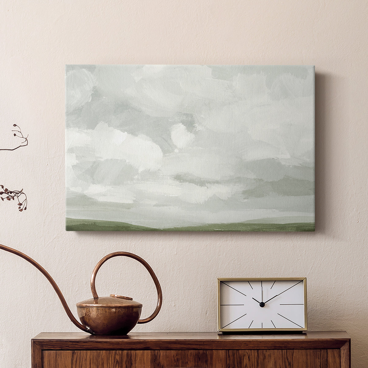 Gray Stone Sky IV - Canvas Art Print