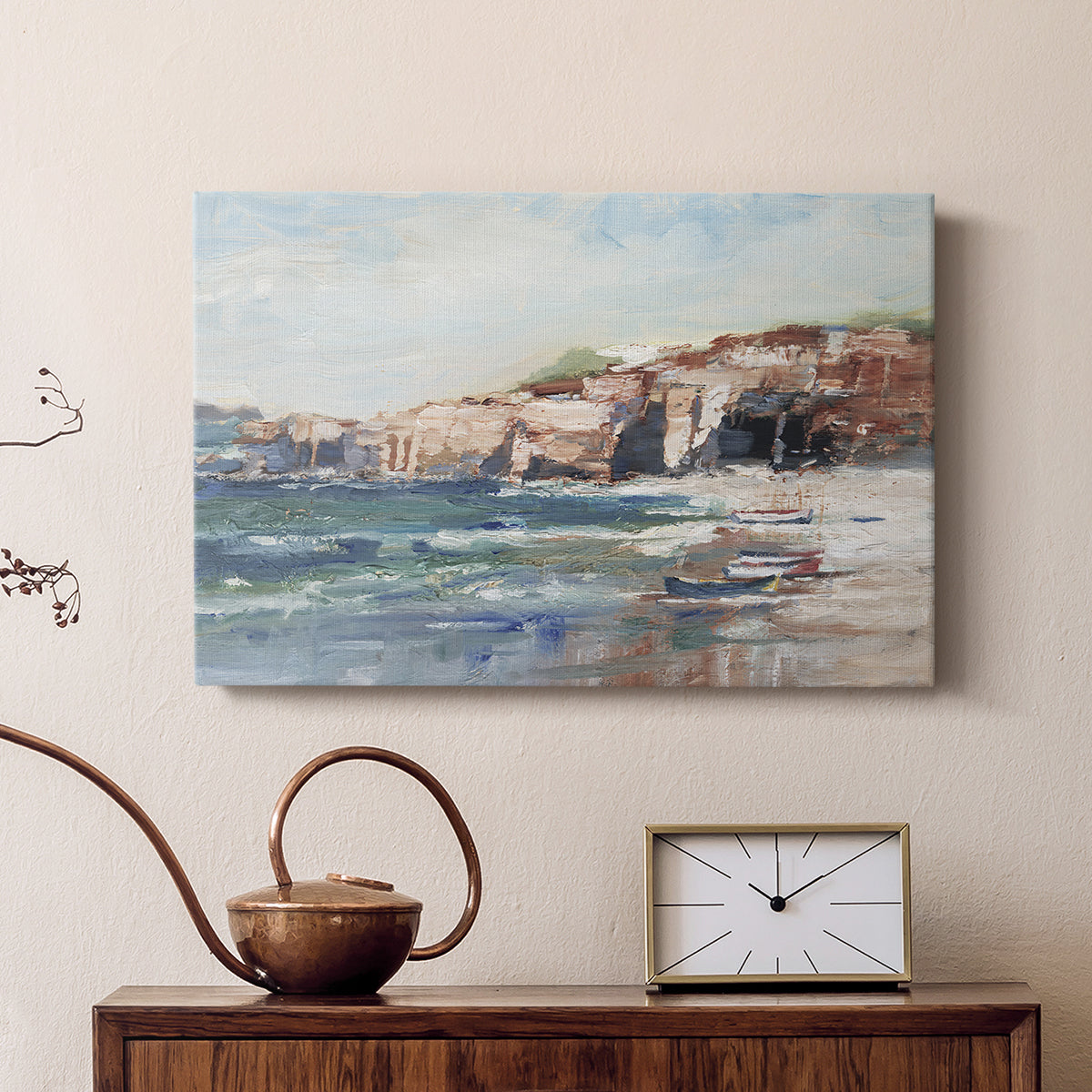 Sea Cliff Study II - Canvas Art Print