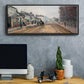 The Boulevard of Heloise in Argenteuil, 1872 - Floater Framed Canvas Print