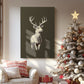 Pale Winter Candle Parish - Canvas Art Print