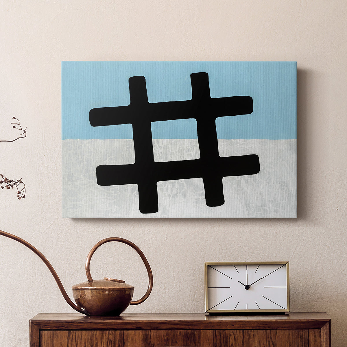 Hashtag - Canvas Art Print