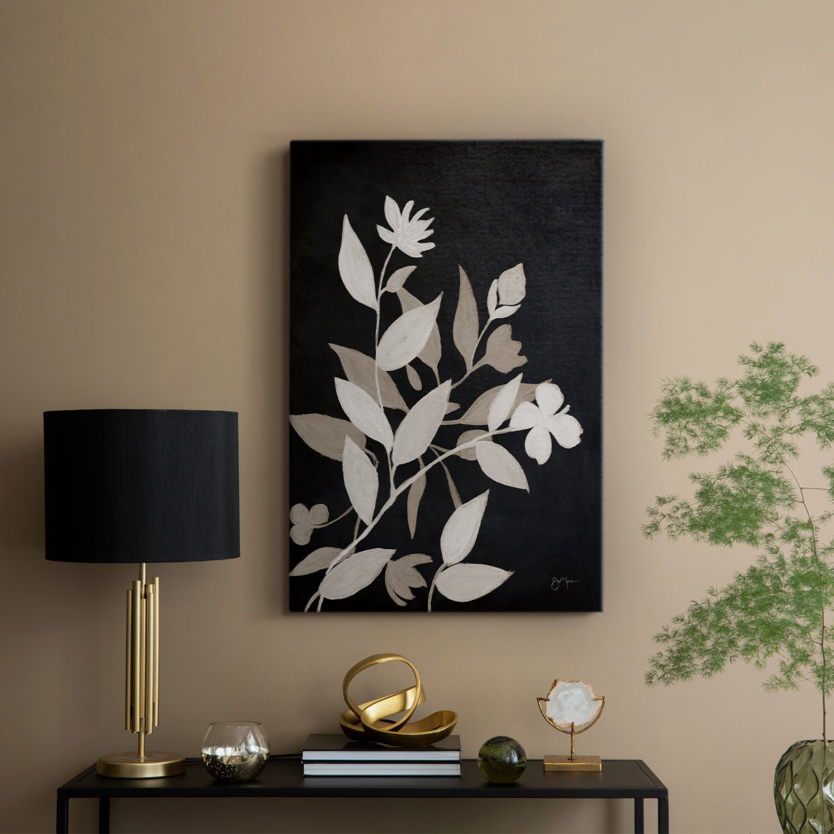 Midnight Silhouette I - Canvas Art Print