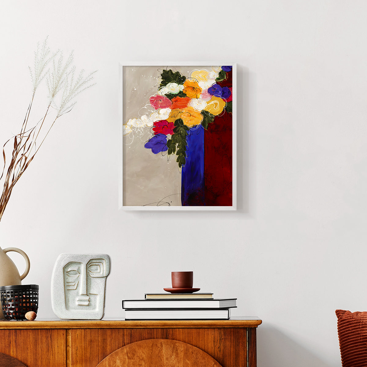 For Me - Restickable Framed Art Print