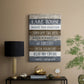 Simple Lake Rules - Canvas Art Print