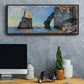 The Rocky Cliffs of Étretat - Floater Framed Canvas Print